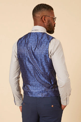 Marc Darcy MAX - Royal Blue Three Piece Suit