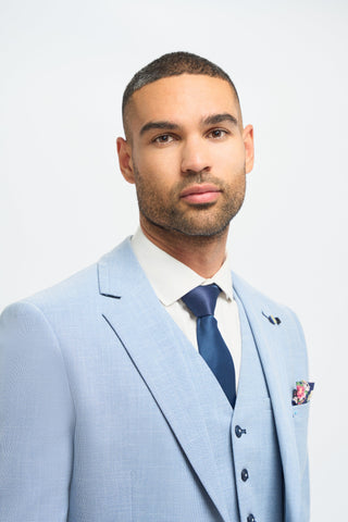 House of Cavani Miami - Sky Three Piece Suit