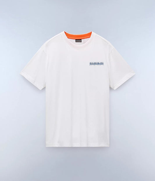 Napapijri Sovana Graphic T-Shirt White