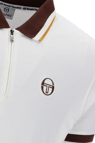 Sergio Tacchini Nanto Zip Polo Gardenia