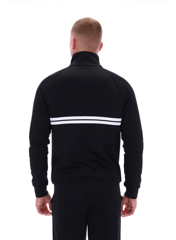 Sergio Tacchini New Dallas Track Top – Black / White