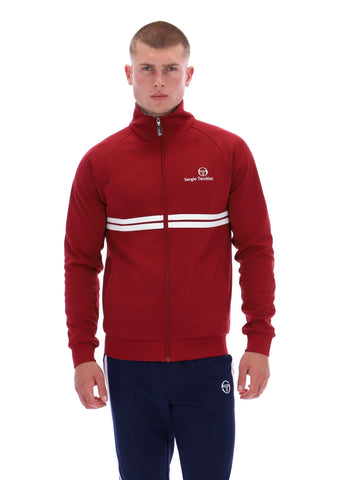 Sergio Tacchini New Dallas Track Top – Rhubarb