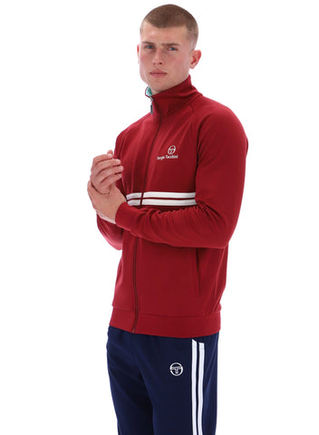 Sergio Tacchini New Dallas Track Top – Rhubarb