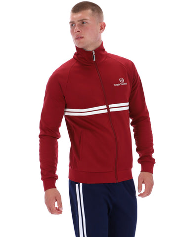 Sergio Tacchini New Dallas Track Top – Rhubarb