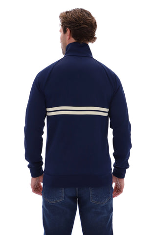 Sergio Tacchini Dallas Track Top – Maritime Blue/Peyote
