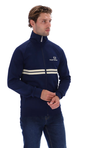 Sergio Tacchini Dallas Track Top – Maritime Blue/Peyote