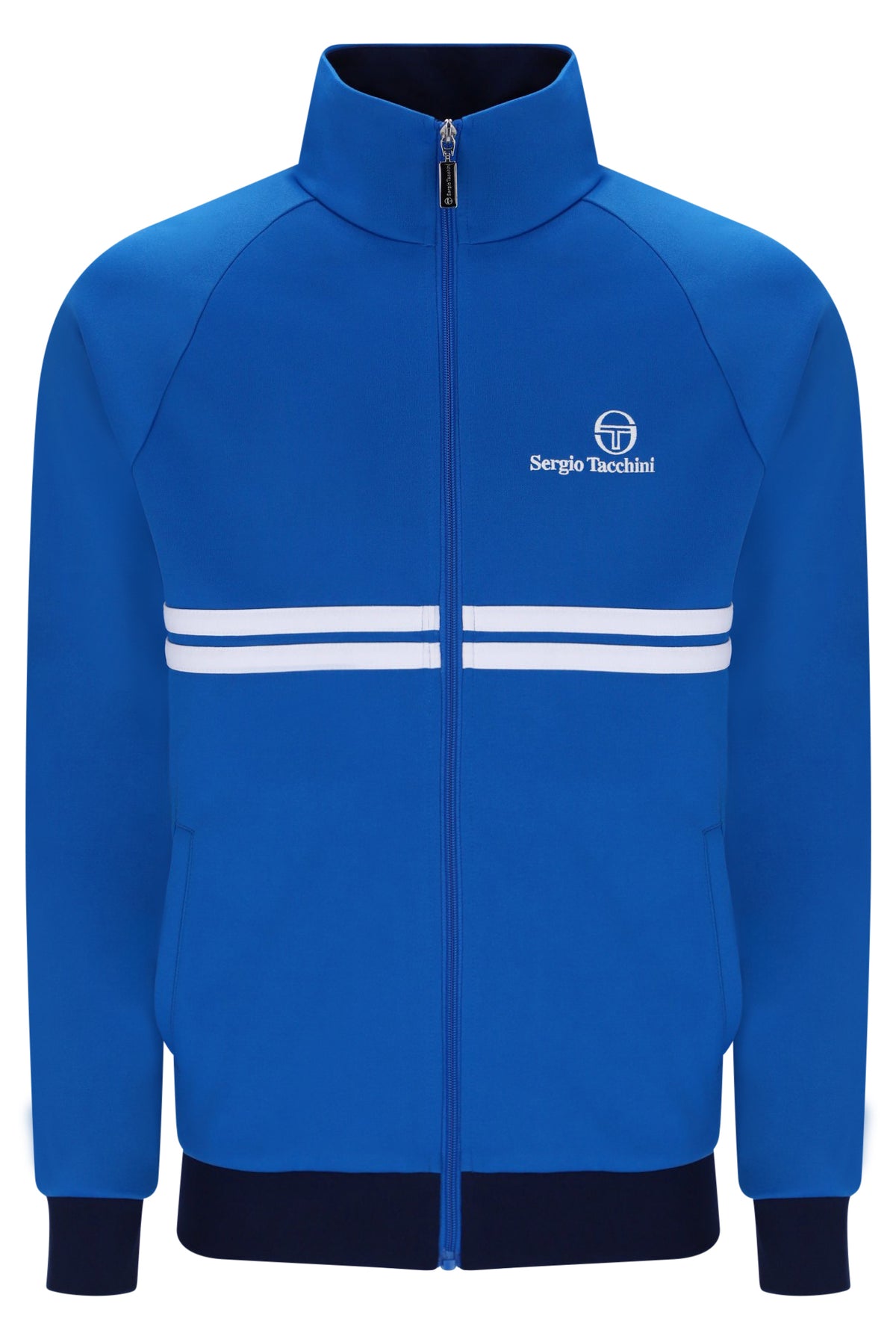 Sergio Tacchini Dallas Track Top – Princess Blue/White