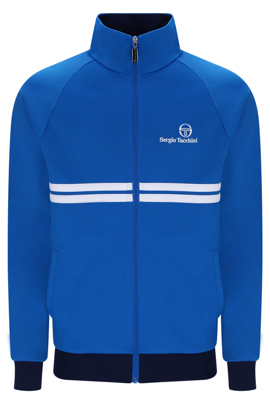 Sergio Tacchini Dallas Track Top – Princess Blue/White