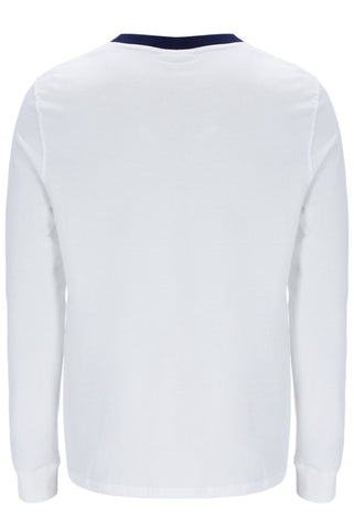 Sergio Tacchini Long Sleeve Supermac T-Shirt – White