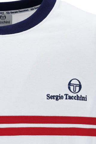 Sergio Tacchini Long Sleeve Supermac T-Shirt – White