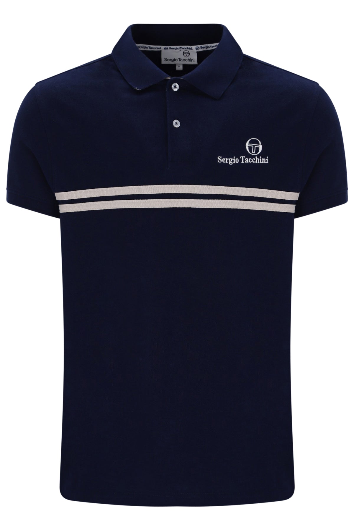 Sergio Tacchini Supermac Polo - Maritime Blue/Peyote