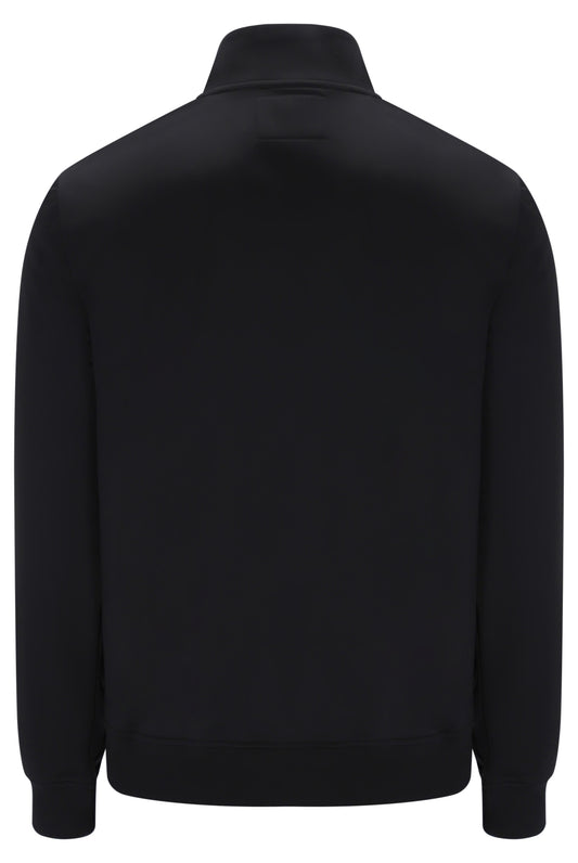 Sergio Tacchini Varena Track Top – Black/Gold Lurex