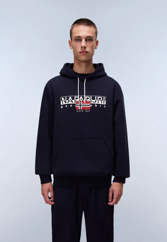 Napapijri Aylmer Winter Hoodie – Blu Marine