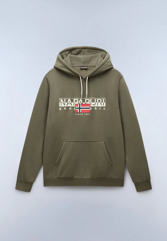 Napapijri Aylmer Winter Hoodie – Tea Leaf