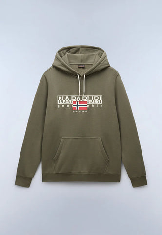 Napapijri Aylmer Winter Hoodie – Tea Leaf