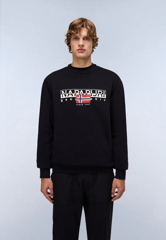 Napapijri Aylmer Winter Sweatshirt – Black