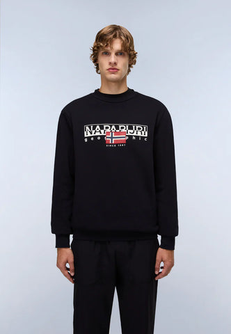 Napapijri Aylmer Winter Sweatshirt – Black