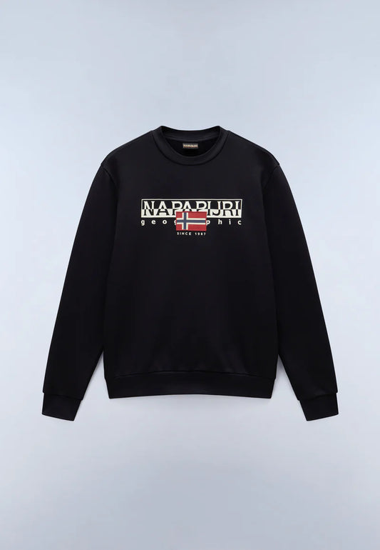 Napapijri Aylmer Winter Sweatshirt – Black