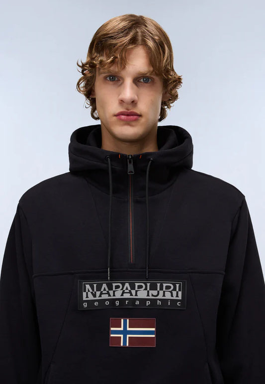 Napapijri Burgee Hoodie – Black