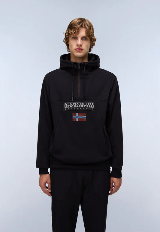 Napapijri Burgee Hoodie – Black