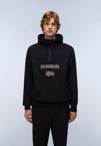 Napapijri Burgee Hoodie – Black