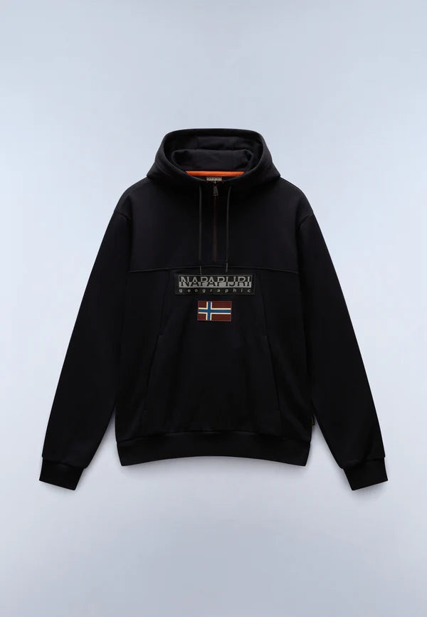Napapijri Burgee Hoodie – Black