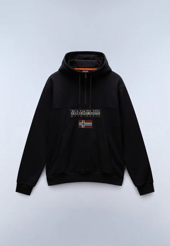 Napapijri Burgee Hoodie – Black