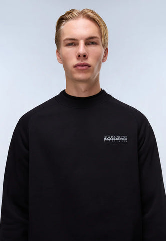 Napapijri Back Graphic Sweatshirt – Black