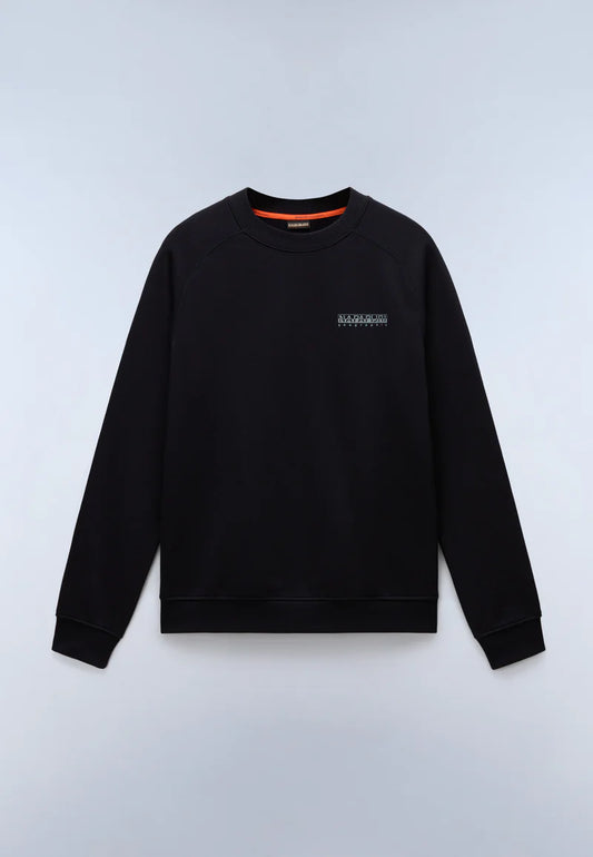 Napapijri Back Graphic Sweatshirt – Black