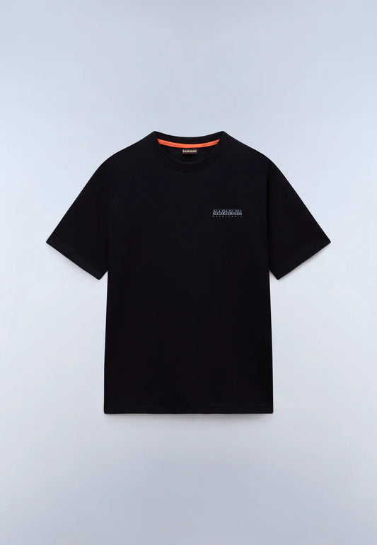 Napapijri Back Graphic T-Shirt – Black