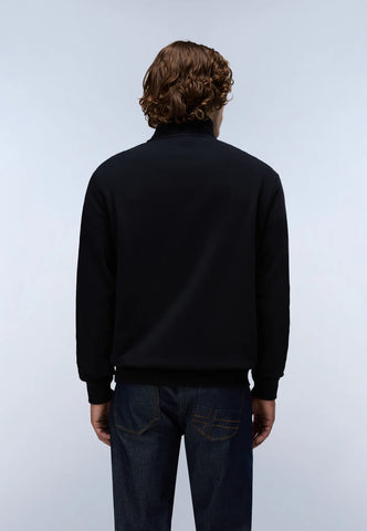 Napapijri Small Box Half-Zip Sweatshirt – Black
