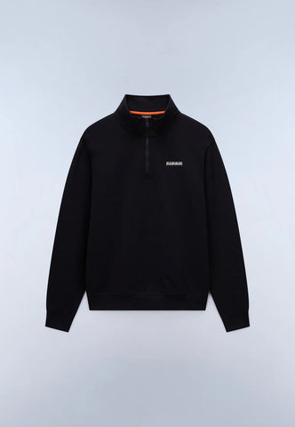 Napapijri Small Box Half-Zip Sweatshirt – Black