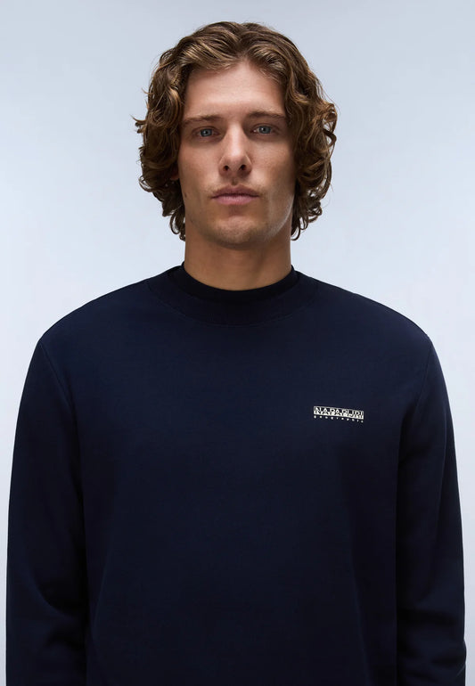 Napapijri Small Box Sweatshirt – Blu Marine