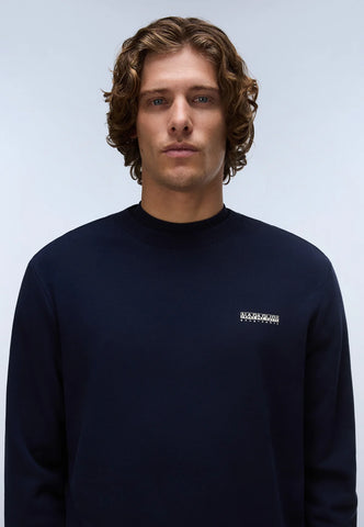 Napapijri Small Box Sweatshirt – Blu Marine