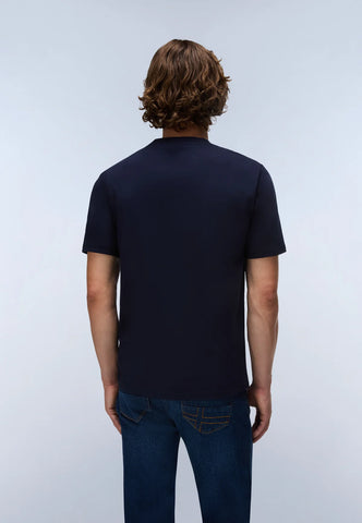 Napapijri Small Box Logo T-Shirt – Blu Marine