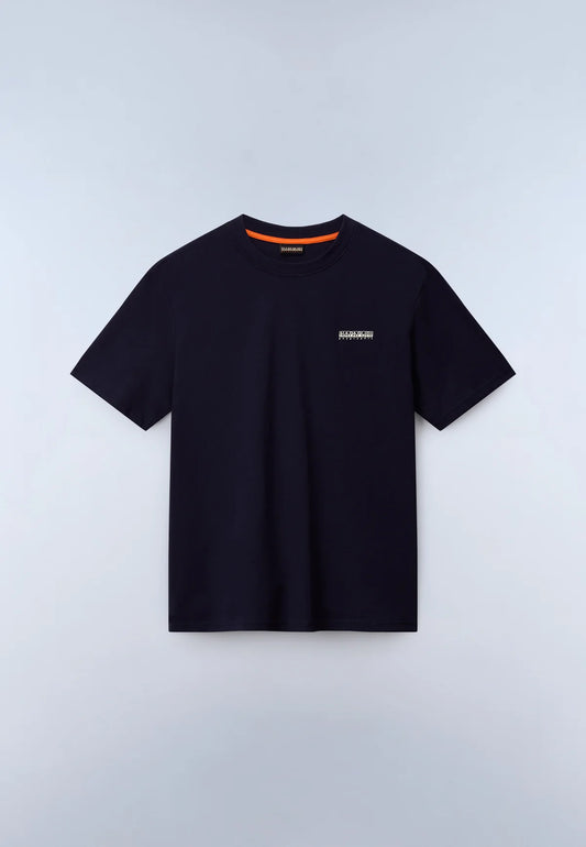 Napapijri Small Box Logo T-Shirt – Blu Marine