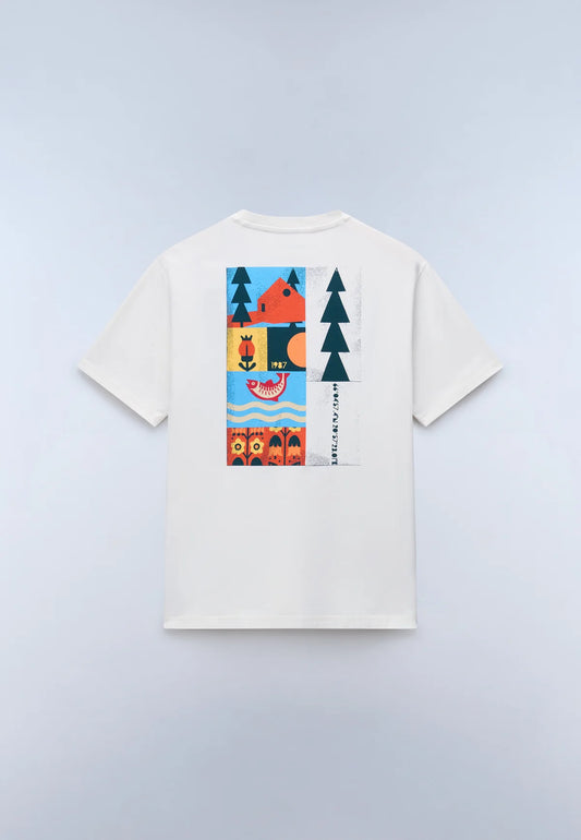 Napapijri Swhol T-Shirt – White Whisper