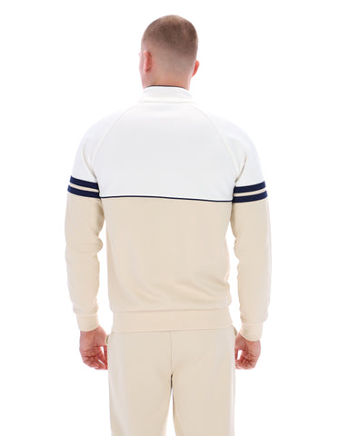 Sergio Tacchini Orion Track Top Jacket –  Gardenia / Sadshell