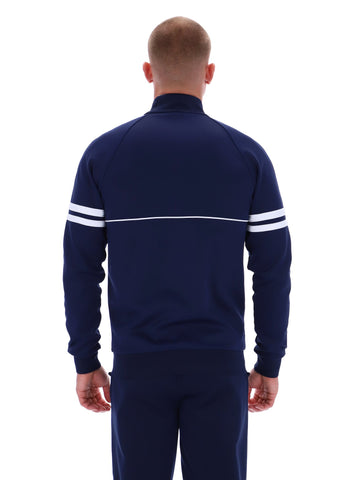 Sergio Tacchini Orion Track Top – Maritime Blue / White