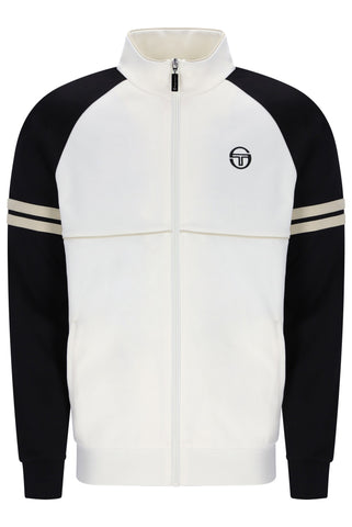 Sergio Tacchini Orion Track Top – Gardenia/Black