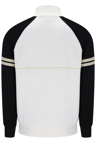 Sergio Tacchini Orion Track Top – Gardenia/Black