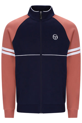 Sergio Tacchini Orion Track Top – Maritime Blue/Mahogany