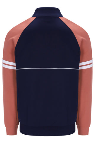 Sergio Tacchini Orion Track Top – Maritime Blue/Mahogany