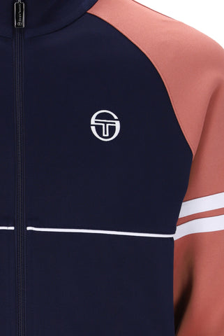 Sergio Tacchini Orion Track Top – Maritime Blue/Mahogany