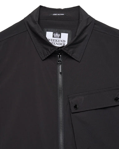 Weekend Offender Southbank Technical OverShirt Black