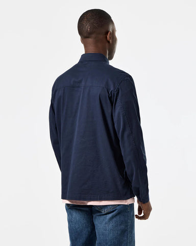 Weekend Offender Graniteville Utility Overshirt Navy
