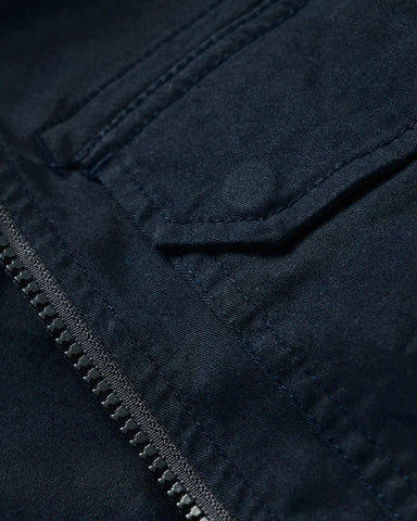 Weekend Offender Graniteville Utility Overshirt Navy