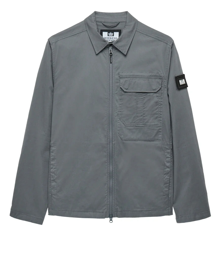 Weekend Offender Graniteville Utility Overshirt Zinc