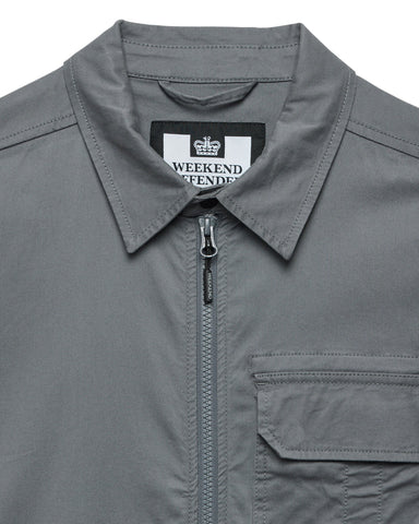 Weekend Offender Graniteville Utility Overshirt Zinc
