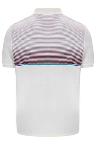 FILA Paco Zip Up Velour Polo – Gardenia